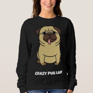 Funny CRAZY MOPS LADY Classic T - Shirt 301