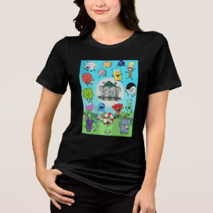 Funny Creator Ink Inanimate Insanity Poster Gesche Tri-Blend Shirt