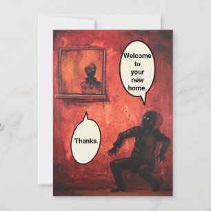 FUNNY CREEPY NEW ZUHAUSE von Jetpackcorps Karte