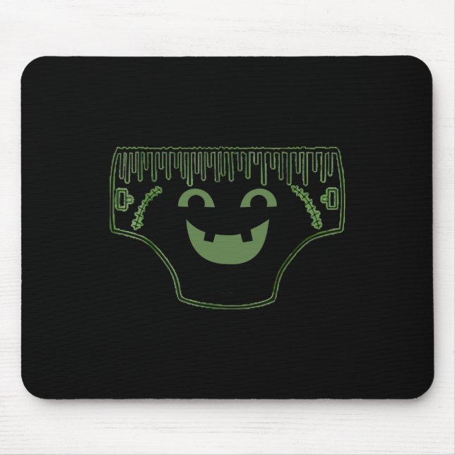 Funny Creepy Pair Unterwäsche Tracht Mousepad (Vorne)