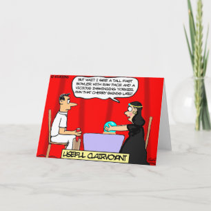 Funny Cricket Cartoon Karte