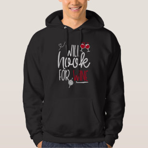 Funny Crochet Hook Crafting Shirt wird für WLAN