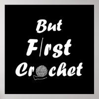 Funny Crochet Sprichwort Strickquote