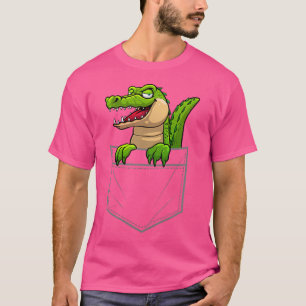 Funny Crocodile Art Collection T-Shirt
