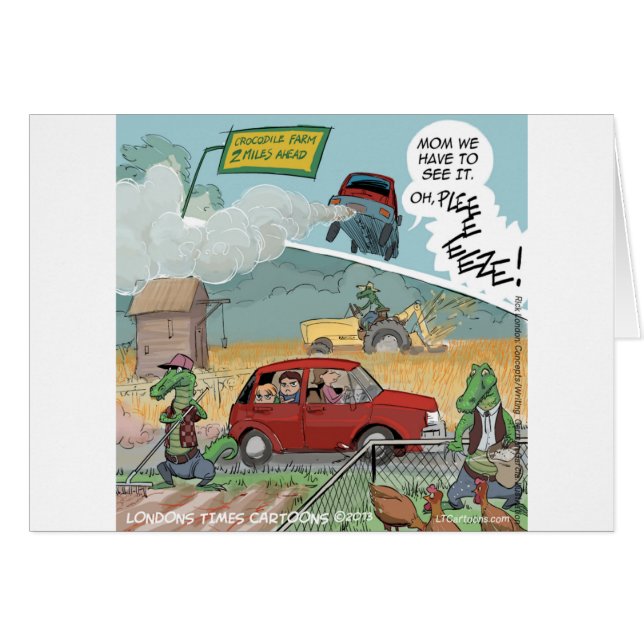 Funny Crocodile Farm (Vorderseite (Horizontal))