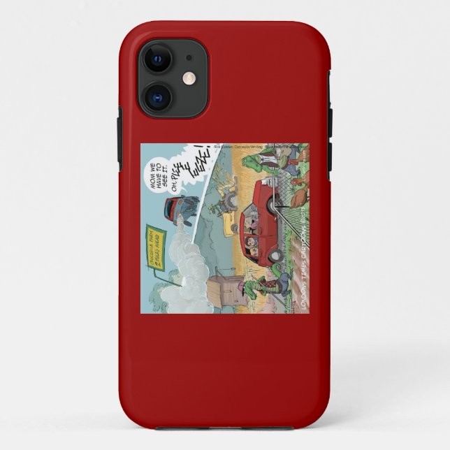 Funny Crocodile Farm iPhone 5/5S Fall Case-Mate iPhone Hülle (Rückseite)