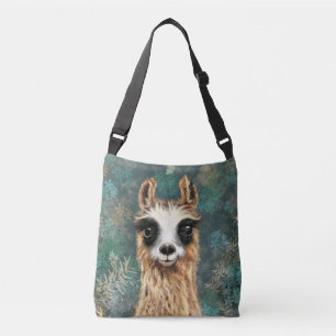Funny Crossbody Bag mit Curry Llama Tragetaschen Mit Langen Trägern