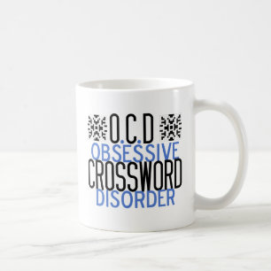 Funny Crossword Puzzle Addict Niedlich Tasse