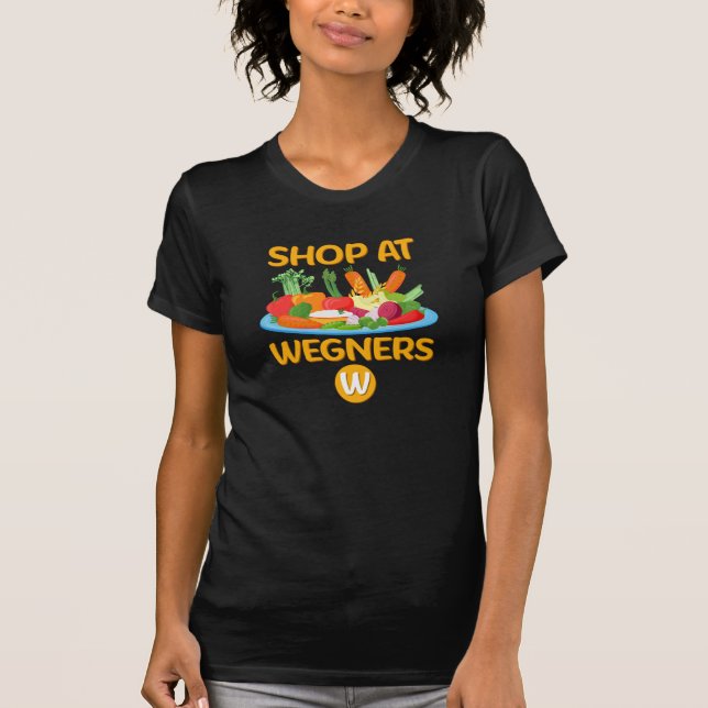 Funny Crudite Wegners Veggie Asparagus Tray T-Shir T-Shirt (Vorderseite)