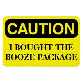 Funny Cruise Cabin Door Magnet - Booze Paket