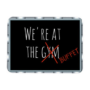 Funny Cruise Door Marker am Gym Buffet Magnet
