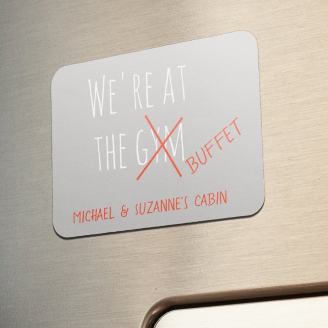 Funny Cruise Door Marker am Gym Buffet Magnet (Von Creator hochgeladen)