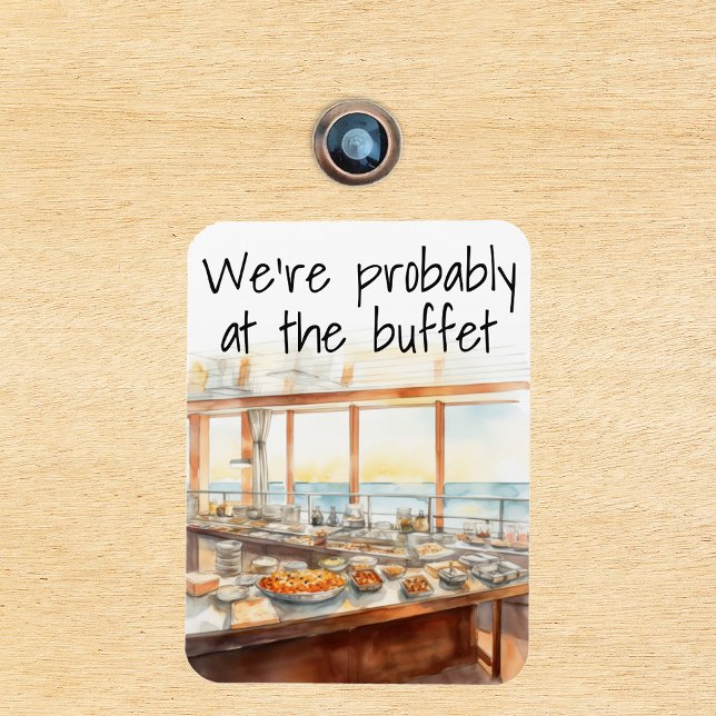 Funny Cruise Door Marker wahrscheinlich am Buffet Magnet (Von Creator hochgeladen)
