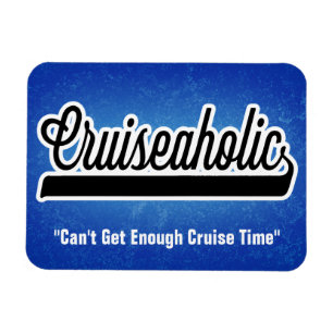 Funny Cruise Ship Addict Stateroom Kabine Türschi Magnet