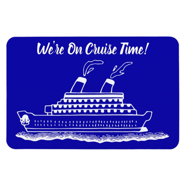 Funny Cruise Ship Cabin Stateroom Door Marker Magnet (Horizontal)
