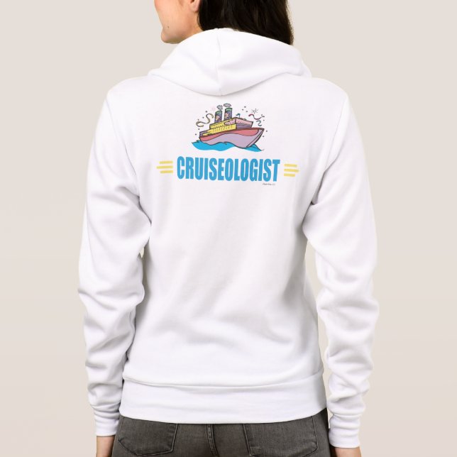 Funny Cruise Ship Hoodie (Rückseite)
