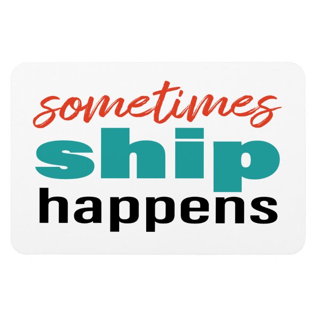 Funny Cruise Ship Magnet (Horizontal)