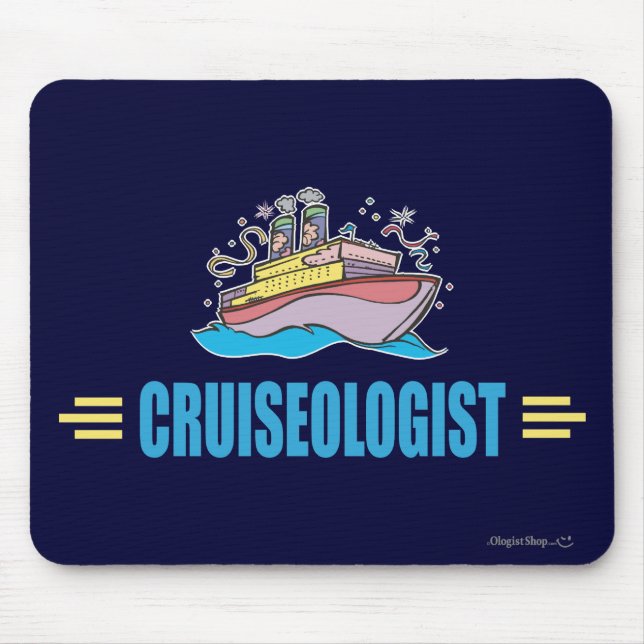 Funny Cruise Ship Mousepad (Vorne)