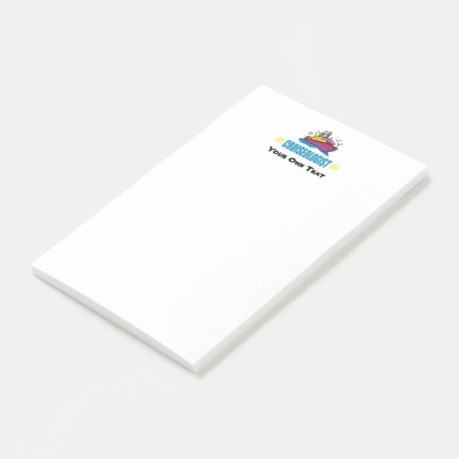 Funny Cruise Ship Post-it Klebezettel (angewinkelt)