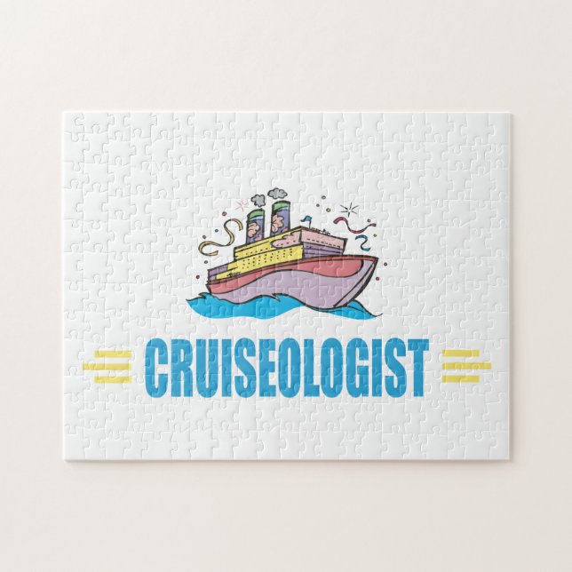Funny Cruise Ship Puzzle (Horizontal)