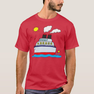 Funny Cruise Ship Segeln auf dem Meer T-Shirt