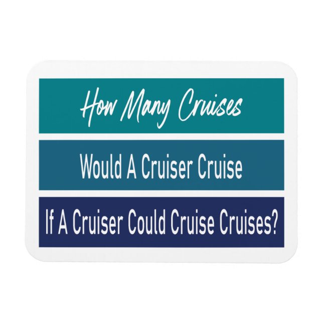 Funny Cruise Ship Spaß Cabin Door Marker Magnet (Horizontal)