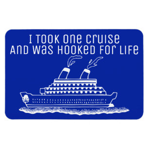 Funny Cruise Ship Travel ist lebenslang gefragt Magnet
