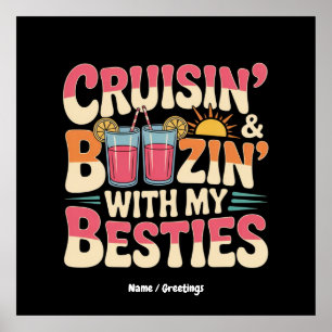 Funny Cruisin' and Boozin' mit meinen Bestien Poster