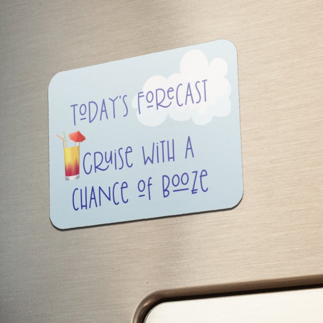 Funny Cruse Door Stateroom Magnet Drinks Cocktails (Von Creator hochgeladen)