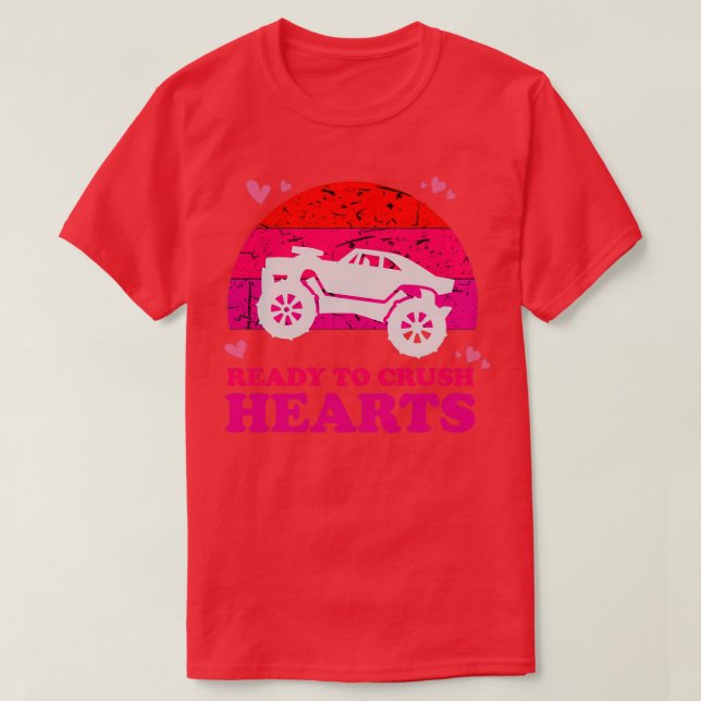 Funny Crush Hearts Zitat Ix27M Bereit zum Brechen  T-Shirt (Design vorne)
