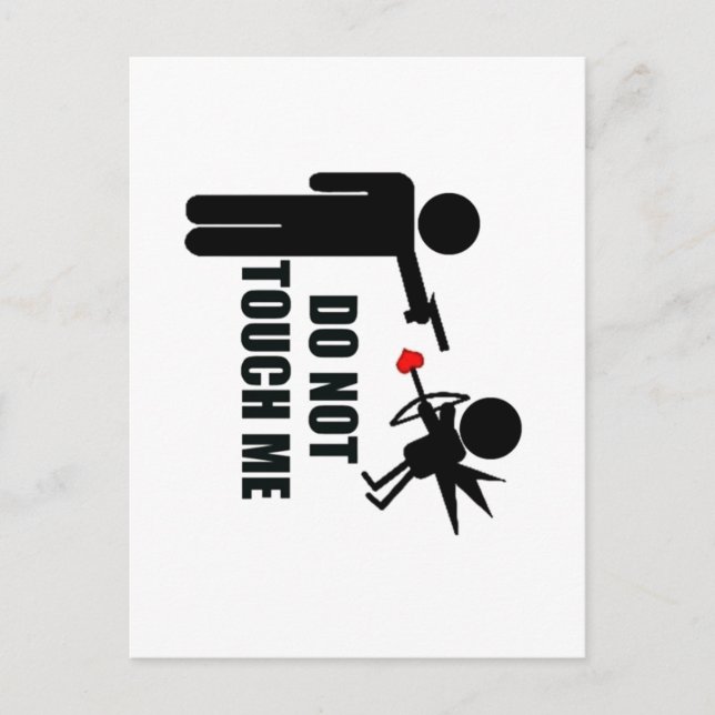 Funny Cupid Postkarte (Vorderseite)
