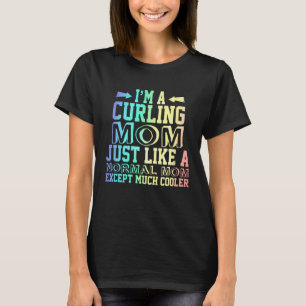 Funny Curling Mom Zitate, Curling Mama Niedliche G T-Shirt