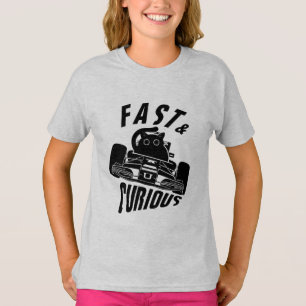 Funny Curry Autofahrkatze T-Shirt