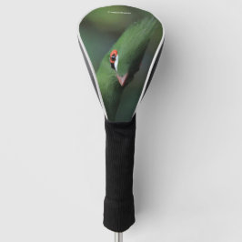 Funny Curry Guinea Turaco Green Bird Golf Headcover
