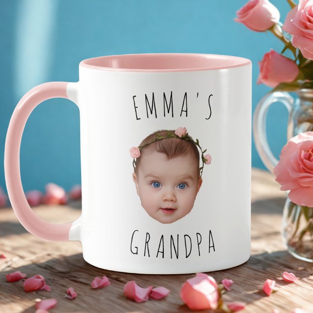 Funny Custom Baby Face Foto Tasse (Von Creator hochgeladen)