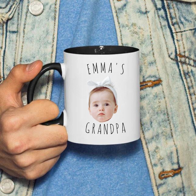 Funny Custom Baby Face Foto Tasse (Von Creator hochgeladen)