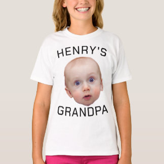 Funny Custom Baby Face T-Shirt