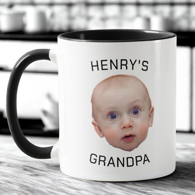 Funny Custom Baby Face Tasse (Von Creator hochgeladen)