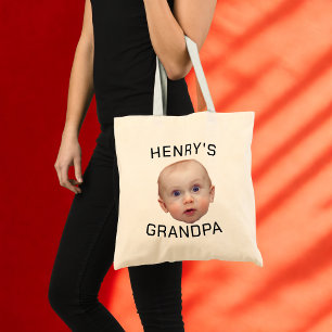 Funny Custom Baby Face Tragetasche