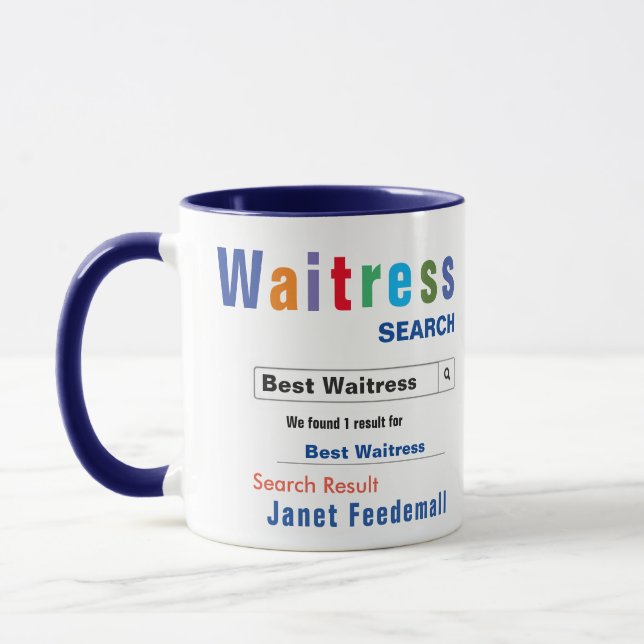 Funny Custom Beauty Tasse (Links)