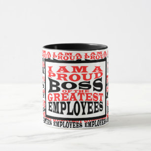 Funny Custom Best Boss Geschenk Tasse