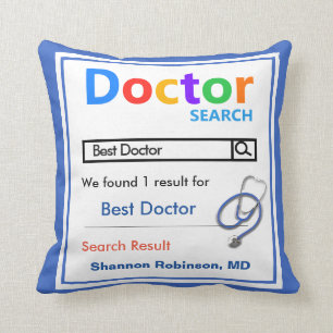 Funny Custom Best Doctor-Geschenk Kissen