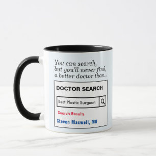 Funny Custom Best Doctor Plastic Chirurg Tasse