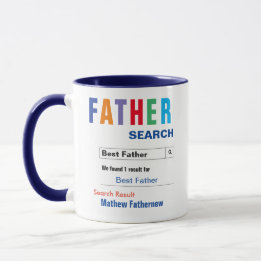 Funny Custom Best Father Gift Tasse