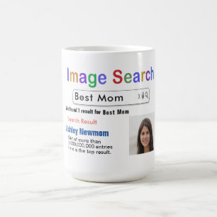 Funny Custom Best Mama Search Geschenk Tasse
