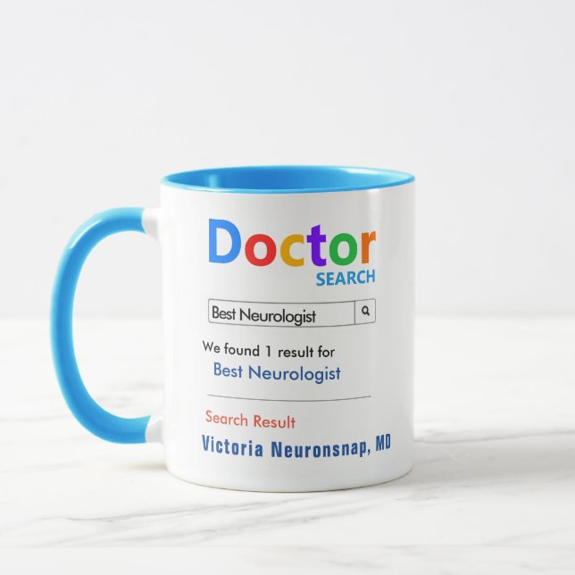Funny Custom Best Neurologist Tasse (Links)