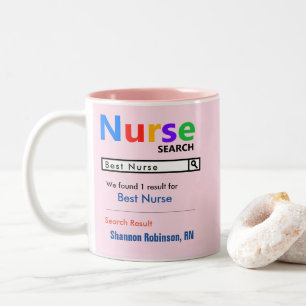 Funny Custom Best Nurse Geschenk Tasse