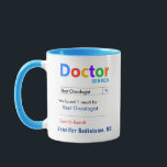Funny Custom Best Oncologist Tasse<br><div class="desc">Stellen Sie sich diese lustige,  maßgeschneiderte,  bester Onkologe Arzt Geschenk Tasse,  um ein Geschenk,  das sie Liebe machen. Großartiges Geschenk für Ärzte. RX Tasse - Genau das,  was Dr. bestellt hat!</div>