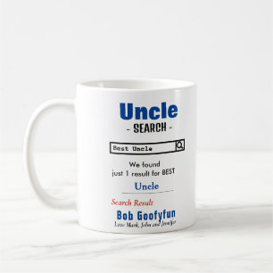 Funny Custom Best Onkel Tasse