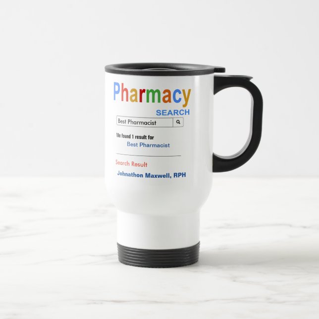 Funny Custom Best Pharmaceuticals Gift Tasse (Rechts)